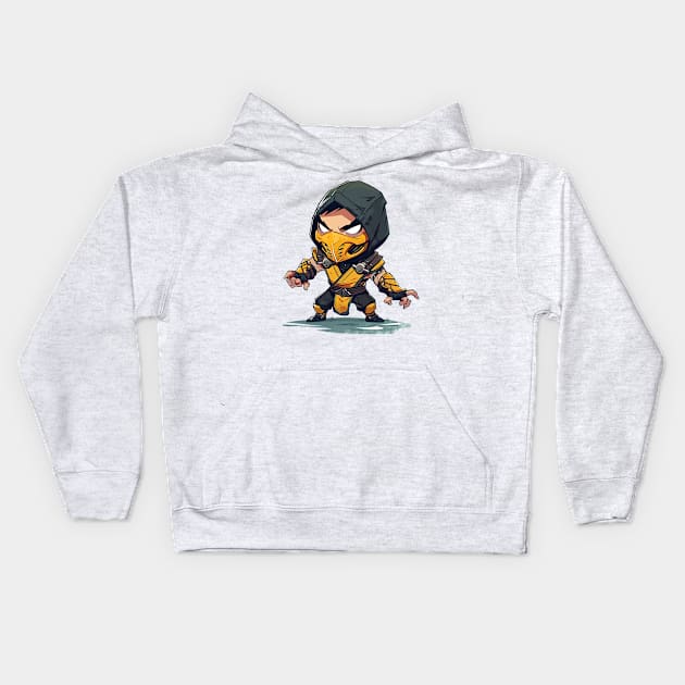 scorpion Kids Hoodie by Ninja banana